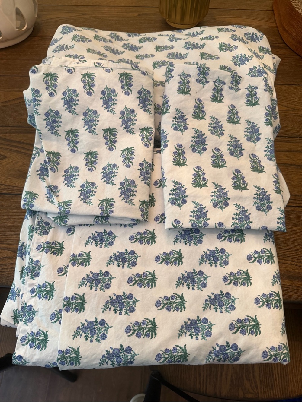 Roller Rabbit Pottery Barn Teen Wild Rose Queen Sheet set